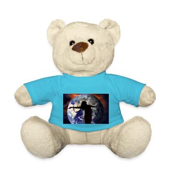 Schatten über der Welt. - Teddy - Atollblau - Vorne