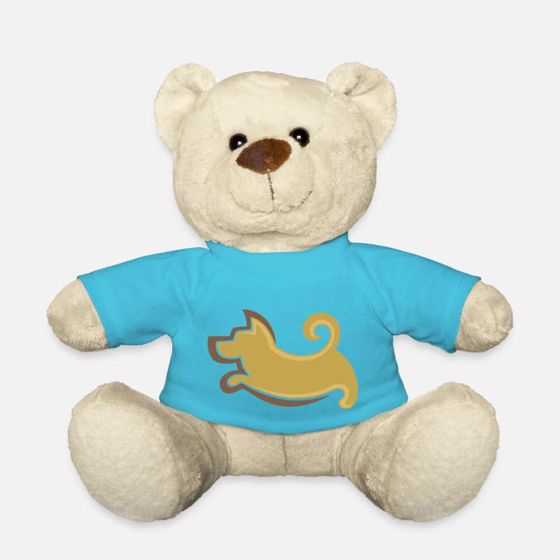 Hund - Teddy - Atollblau