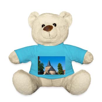 großes historisches Tor Goslar Niedersax - Teddy - Atollblau - Vorne