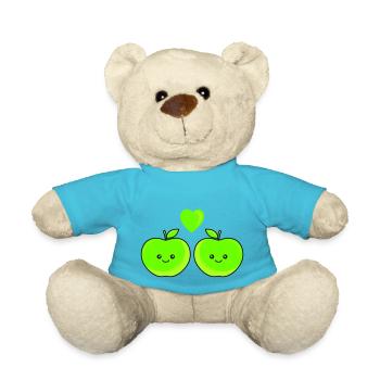apfel love - Teddy - Atollblau - Vorne