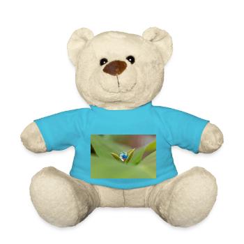 DER Marmor auf der Pflanze - Teddy - Atollblau - Vorne