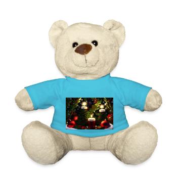 Noël - Nounours - bleu outremer - Devant