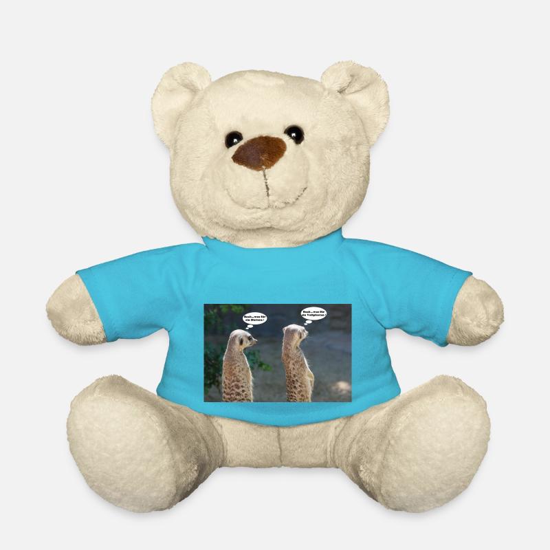 Erdmännchen - Teddy - Atollblau
