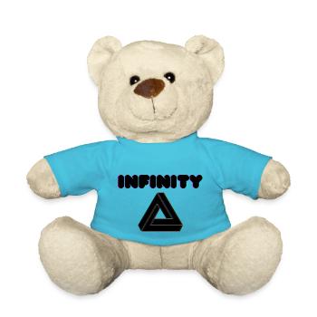 'Infinity' Unendlichkeit - Teddy - Atollblau - Vorne