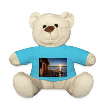 Sonnenaufgang am Ammersee - Teddy - Atollblau - Vorne