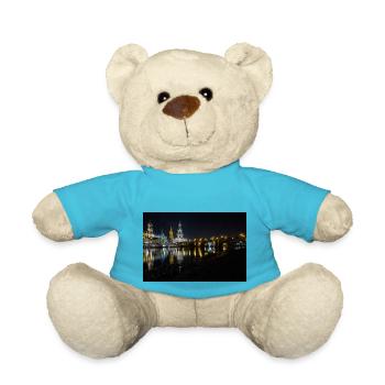 Dresden at night - Teddy Bear - atoll blue - Front