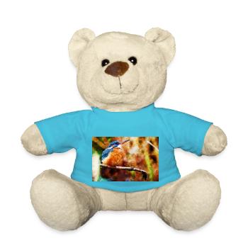 Martin-pêcheur - Nounours - bleu outremer - Devant