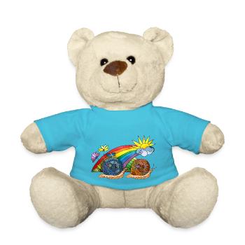 Schnecken - Teddy - Atollblau - Vorne