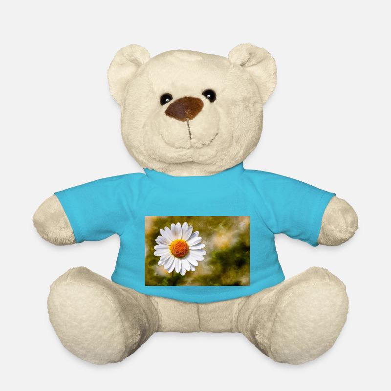 Marguerite - Nounours - bleu outremer