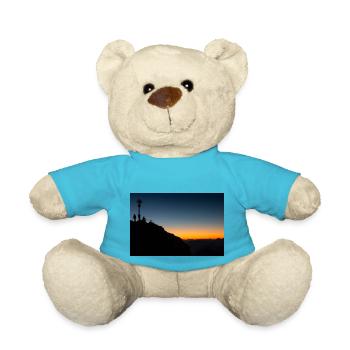 Morning atmosphere on the Zugspitze - Teddy Bear - atoll blue - Front