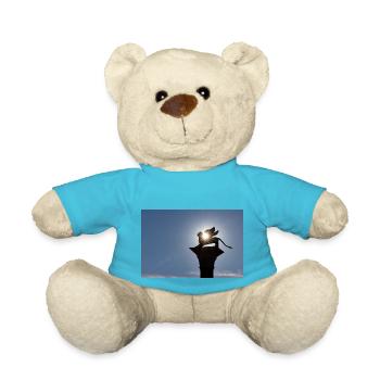 Venezianischer Löwe - Teddy - Atollblau - Vorne