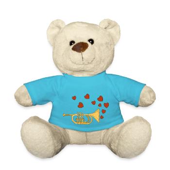 Musik - Teddy - Atollblau - Vorne
