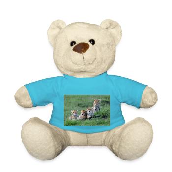 Geparden - Teddy - Atollblau - Vorne