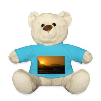 Sunset - Teddy Bear - atoll blue - Front