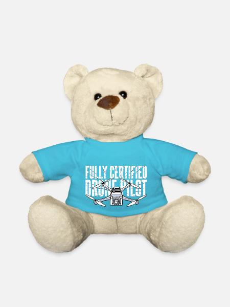 Pilote de drone certifié - Capturez des moments aériens ! - Nounours - bleu outremer