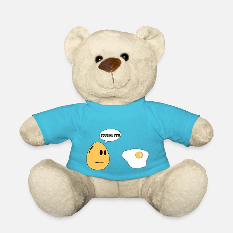 Cousin-Ei - Teddy - Atollblau