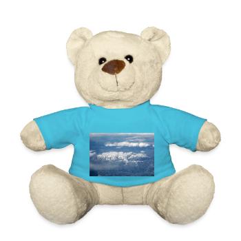 Cloud Formations and the alps near the Zugspitze - Teddy Bear - atoll blue - Front