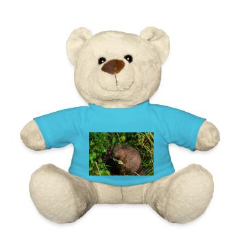 Beavers 3 - Teddy Bear - atoll blue - Front