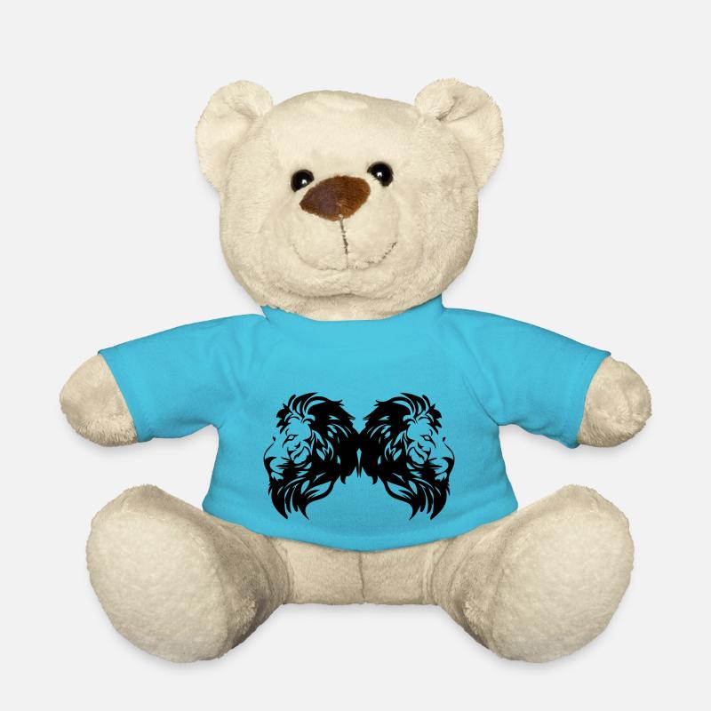Lions - Teddy Bear - atoll blue