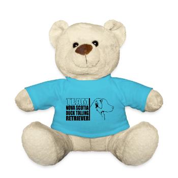 TEAM Nova Scotia Duck Tolling Retriever Wilsigns - Teddy Bear - atoll blue - Front