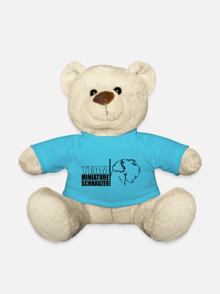 TEAM Schnauzer miniature Chiens Chien Wilsigns - Nounours - bleu outremer