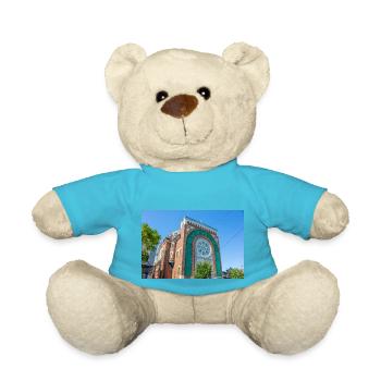 Church of St. Michael and St. Anthony Montréal - Teddy Bear - atoll blue - Front