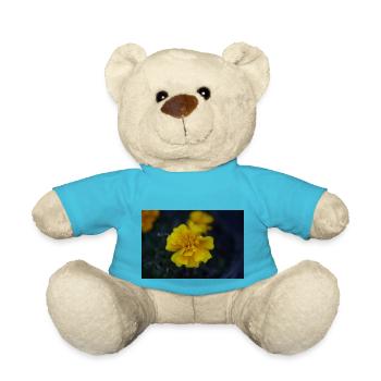 gelbe Blume - Teddy - Atollblau - Vorne