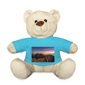 Alpenglühen auf dem Gipfel des Olymps in Griechenland - Teddy - Atollblau - Vorne
