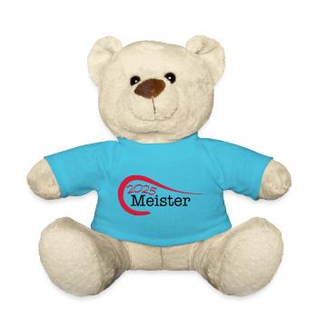 Meister 2025 Meisterschaft - Teddy - Atollblau - Vorne