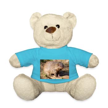 Gebänderte Manguste oder Zebramanguste Zebramanguste - Teddy - Atollblau - Vorne