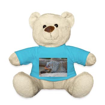 Gebänderte Manguste oder Zebramanguste Zebramanguste - Teddy - Atollblau - Vorne