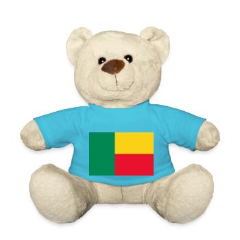 Benin - Teddy Bear - atoll blue - Front