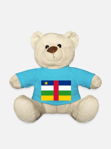 République centrafricaine - Nounours - bleu outremer
