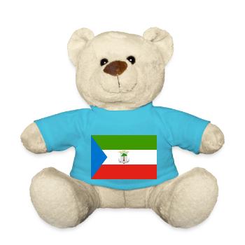 Equatorial Guinea - Teddy Bear - atoll blue - Front