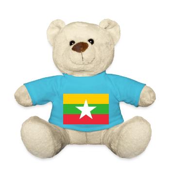 Myanmar - Nounours - bleu outremer - Devant
