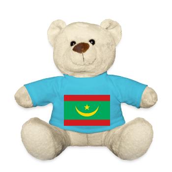 Mauritania - Teddy Bear - atoll blue - Front