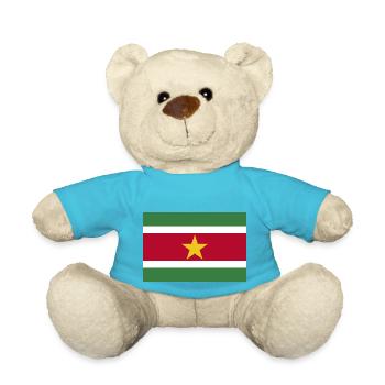 Suriname - Teddy Bear - atoll blue - Front