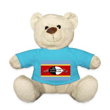 Eswatini - Teddy Bear - atoll blue - Front