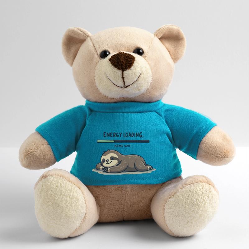 Sloth Energy Loading Teddy Bear