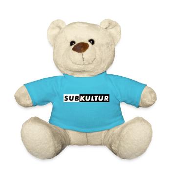 Subkultur Bass Outline - Teddy - Atollblau - Vorne