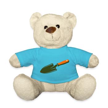 Schaufel Kelle Schatzsuche Garten - Teddy - Atollblau - Vorne