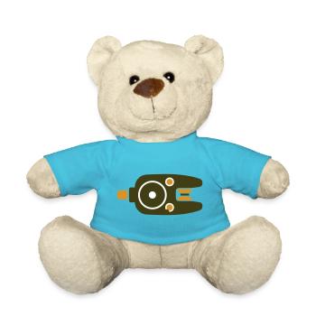 Bissanzeiger Angel Icon - Teddy - Atollblau - Vorne