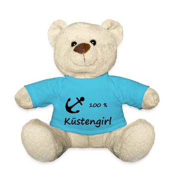 100 % Küstengirl - Teddy - Atollblau - Vorne