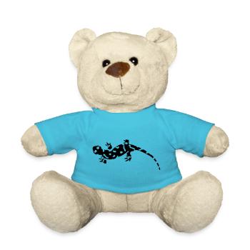 salamander - Teddy Bear - atoll blue - Front