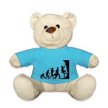 evolution evolution born steep wall climbs - Teddy Bear - atoll blue - Front