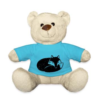 Fuchs - Teddy - Atollblau - Vorne