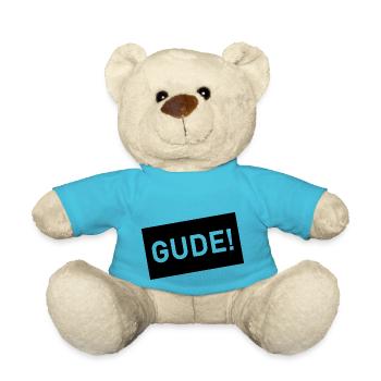 Gude Frankfurt! - Teddy Bear - atoll blue - Front