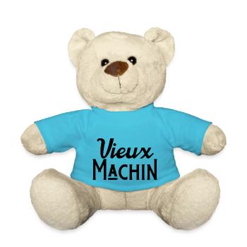 Vieux machin - Nounours - bleu outremer - Devant