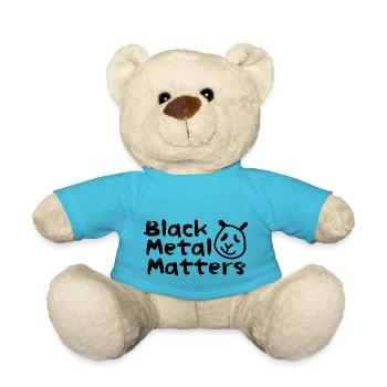 Black metal matters - Teddy Bear - atoll blue - Front
