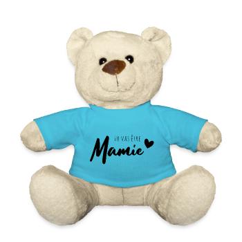 Tu vas être Mamie - Teddy - Atollblau - Vorne
